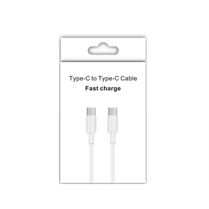 XJ-97 60W 3A USB-C / Type-C to Type-C Fast Charging Data Cable, Cable Length:1m - USB-C & Type-C Cable by buy2fix | Online Shopping UK | buy2fix