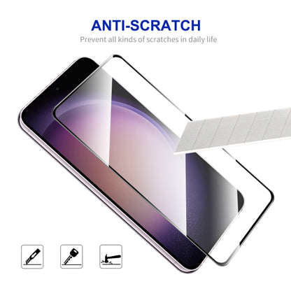 For Samsung Galaxy S25+ / S24+ 5G ENKAY Hat-Prince 0.18mm High Aluminum-silicon Tempered Glass Film, Support Ultrasonic Fingerprint Unclock - Galaxy S24+ 5G Tempered Glass by ENKAY | Online Shopping UK | buy2fix