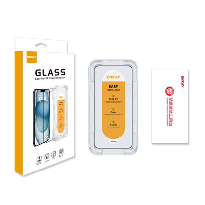 For vivo iQOO 11 / 11s / 12 ENKAY Easy Install High Alumina Silicon Full Glass Film - iQOO 12 Tempered Glass by ENKAY | Online Shopping UK | buy2fix