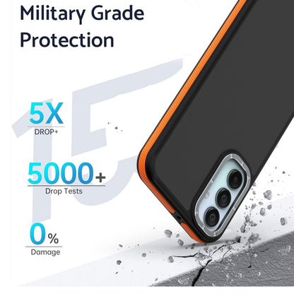 For Samsung Galaxy A15 5G Dual-Color Shockproof TPU Phone Case(Black) - Galaxy Phone Cases by buy2fix | Online Shopping UK | buy2fix