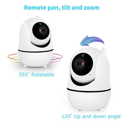 SM32PTA Two-Way Audio Night Vision Surveillance Camera 3.5 inch Baby Monitor(UK Plug) - Baby Monitor by buy2fix | Online Shopping UK | buy2fix