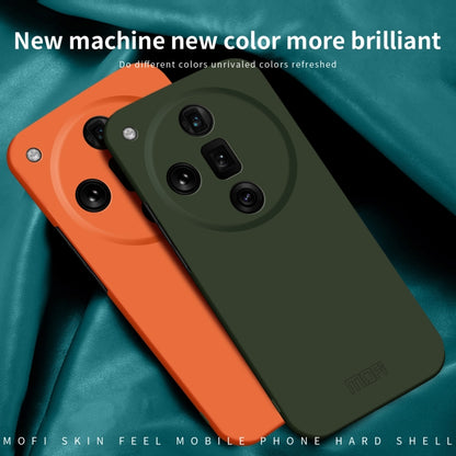 For OPPO Find X7 Ultra MOFI Qin Series Skin Feel All-inclusive PC Phone Case(Green) - Find X7 Ultra Cases by MOFI | Online Shopping UK | buy2fix