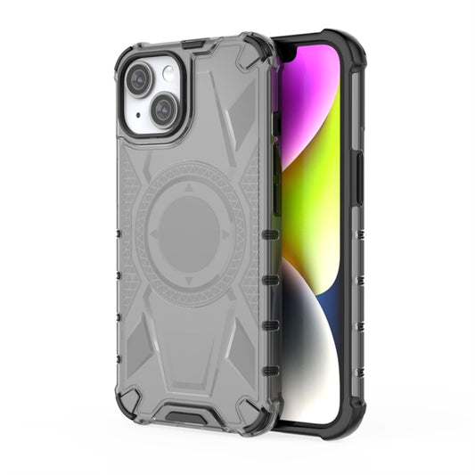 For iPhone 14 Armor Holder PC Hybrid TPU Phone Case(Black) - iPhone 14 Cases by buy2fix | Online Shopping UK | buy2fix