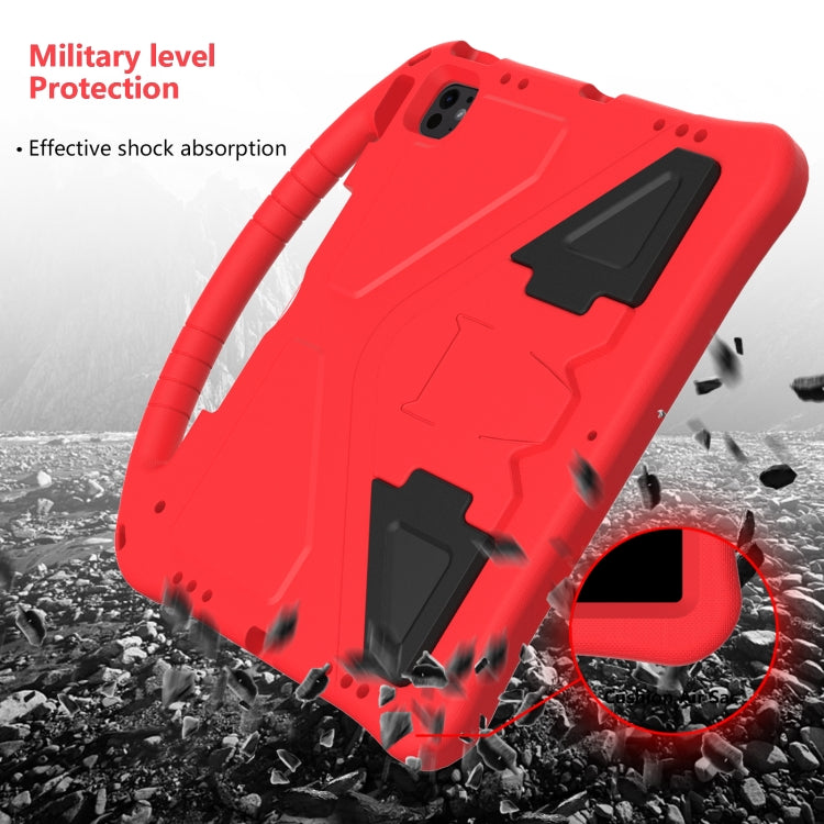 For iPad Pro 13 2024 EVA Shockproof Tablet Case with Holder(Red) - iPad Pro 13 2024 Cases by buy2fix | Online Shopping UK | buy2fix