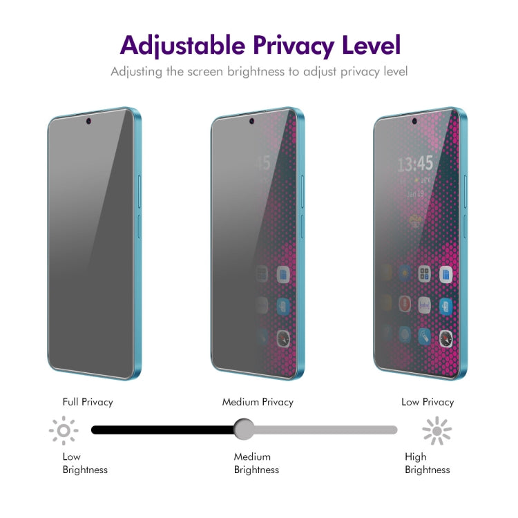 For Motorola Moto G Play 2024 ENKAY Hat-Prince 28 Degree Anti-peeping Privacy Tempered Glass Film - Motorola Tempered Glass by ENKAY | Online Shopping UK | buy2fix