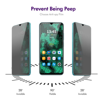 For Tecno Spark 9 Pro ENKAY Hat-Prince 28 Degree Anti-peeping Privacy Tempered Glass Film - Tecno Tempered Glass by ENKAY | Online Shopping UK | buy2fix