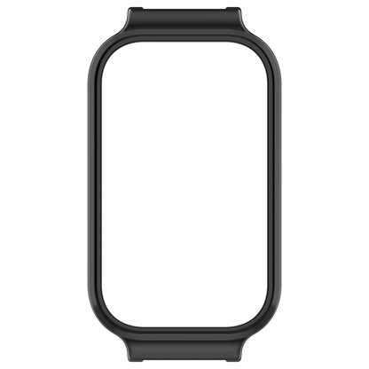 For Xiaomi Smart Band 8 Active Half Pack PC Watch Protective Case(Black) - Watch Cases by buy2fix | Online Shopping UK | buy2fix