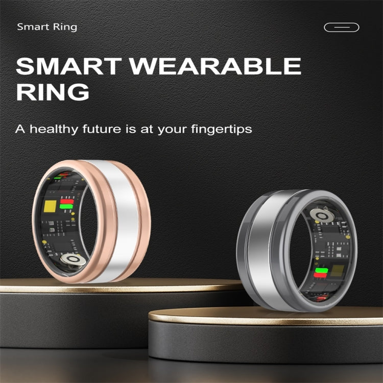 R18 SIZE 9 Smart Ring, Support Heart Rate / Blood Oxygen / Sleep/ Multiple Sports Modes(Black) - Smart Rings / Smart Telephones by buy2fix | Online Shopping UK | buy2fix