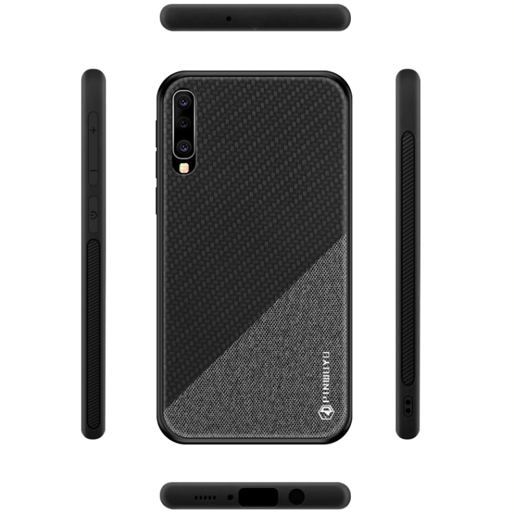 PINWUYO Honors Series Shockproof PC + TPU Protective Case for Galaxy A50(Yellow) - Galaxy Phone Cases by PINWUYO | Online Shopping UK | buy2fix