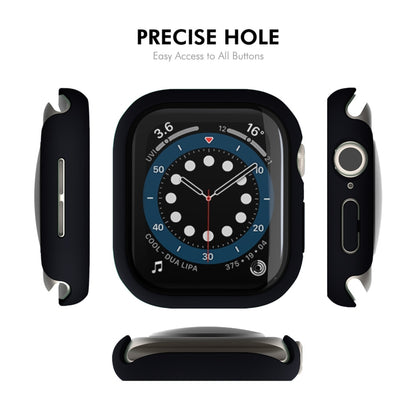 For Apple Watch Series 10 46mm ENKAY Hat-Prince PC Tempered Glass Film Integrated Watch Case(Transparent) - Watch Cases by ENKAY | Online Shopping UK | buy2fix