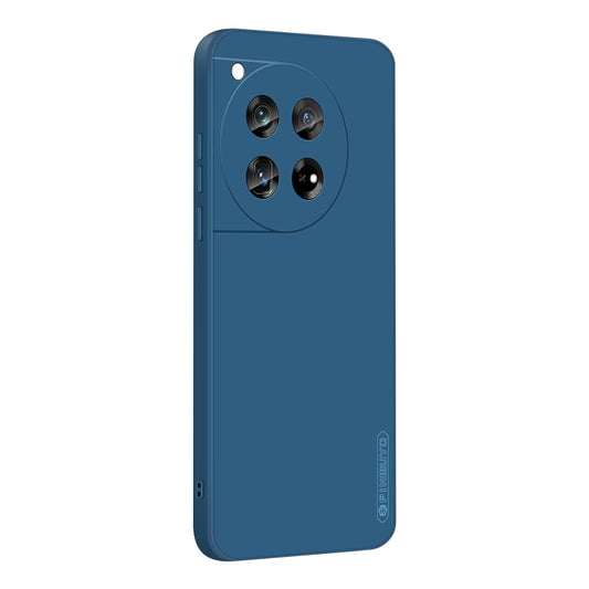 For OnePlus 12 PINWUYO Sense Series Liquid Silicone TPU Phone Case(Blue) - OnePlus Cases by PINWUYO | Online Shopping UK | buy2fix