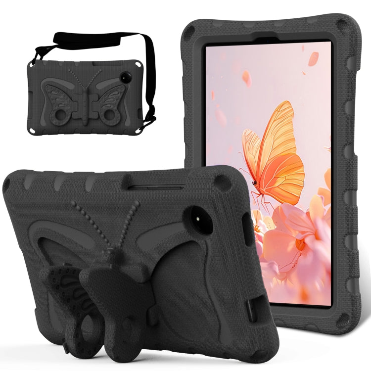 For Xiaomi Redmi Pad SE 8.7 2024 Butterfly Bracket EVA Shockproof Tablet Case(Black) - More Tablet Cases by buy2fix | Online Shopping UK | buy2fix