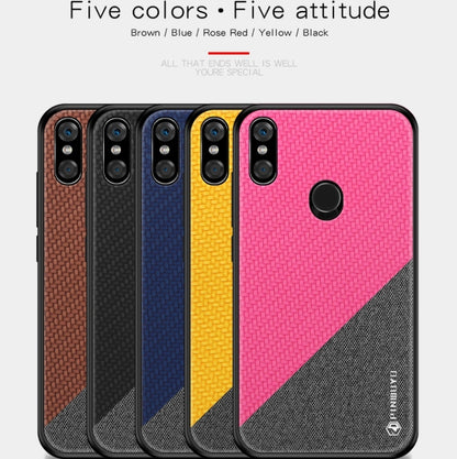 PINWUYO Honors Series Shockproof PC + TPU Protective Case for Motorola MOTO One / P30 Play(Red) - Motorola Cases by PINWUYO | Online Shopping UK | buy2fix