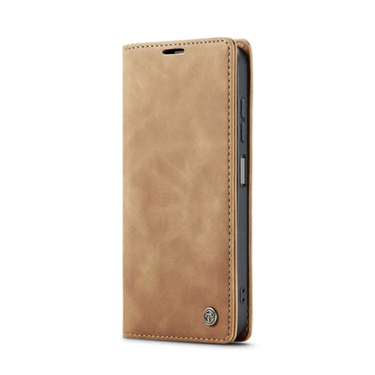 For Samsung Galaxy A06 CaseMe 013 Multifunctional Horizontal Flip Leather Phone Case(Brown) - Galaxy Phone Cases by CaseMe | Online Shopping UK | buy2fix