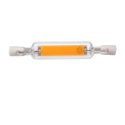 R7S 5W COB LED Lamp Bulb Glass Tube for Replace Halogen Light Spot Light,Lamp Length: 78mm, AC:110v(Warm White) - LED Blubs & Tubes by buy2fix | Online Shopping UK | buy2fix