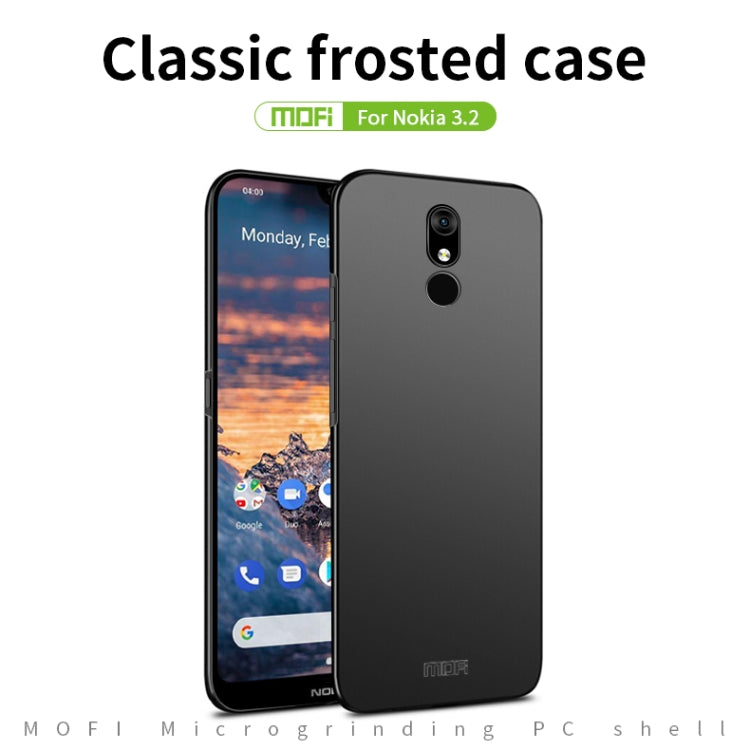 MOFI Frosted PC Ultra-thin Hard Case for Nokia 3.2(Red) - Google Cases by MOFI | Online Shopping UK | buy2fix