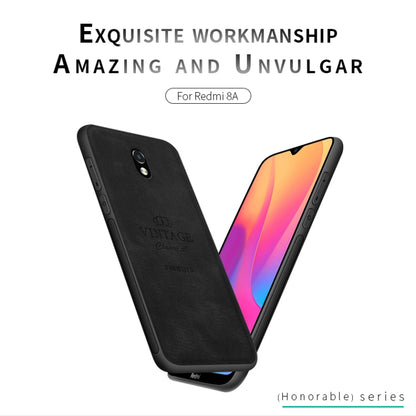 For Xiaomi RedMi 8A PINWUYO Zun Series PC + TPU + Skin Waterproof And Anti-fall All-inclusive Protective Shell(Red) - Xiaomi Cases by PINWUYO | Online Shopping UK | buy2fix