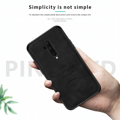 For Oneplus7T Pro PINWUYO Zun Series PC + TPU + Skin Waterproof And Anti-fall All-inclusive Protective Shell(Brown) - OnePlus Cases by PINWUYO | Online Shopping UK | buy2fix
