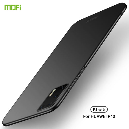 For Huawei P40 MOFI Frosted PC Ultra-thin Hard Case(Black) - Huawei Cases by MOFI | Online Shopping UK | buy2fix