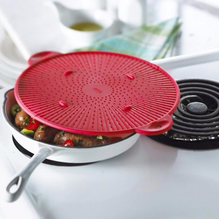 Multifunctional Food Grade Silicone Placemat Creative Kitchenware Heat Insulation Screen Filter(Red) - Filters by buy2fix | Online Shopping UK | buy2fix