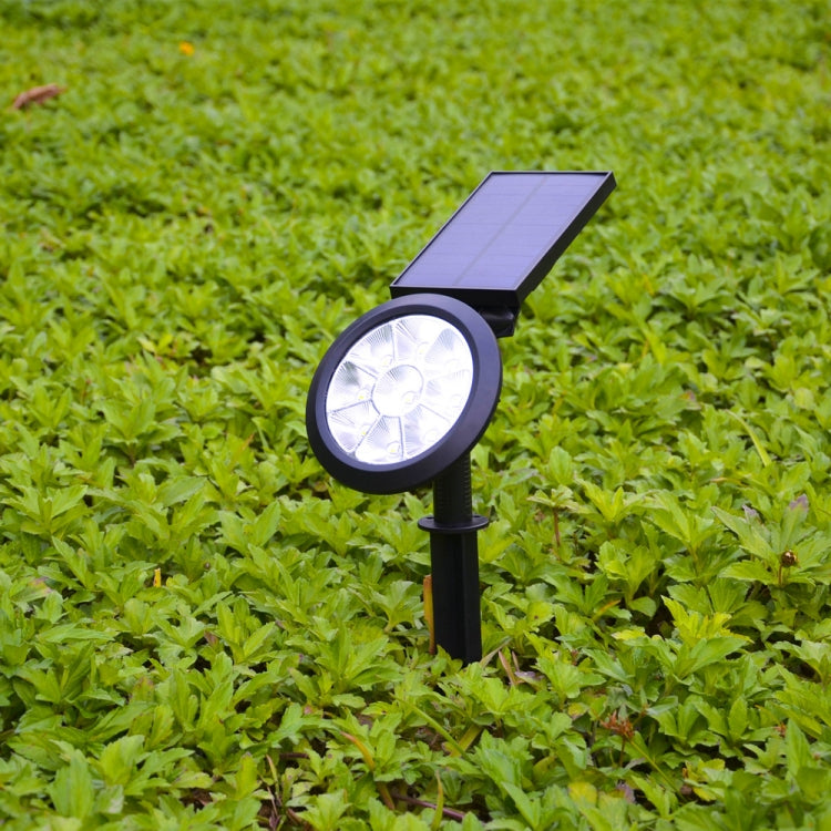 9 LEDs Solar Power Garden Lights LED Outdoor Garden Adjustable IP65 Waterproof Light(Colorful Changing) - Solar Lights by buy2fix | Online Shopping UK | buy2fix