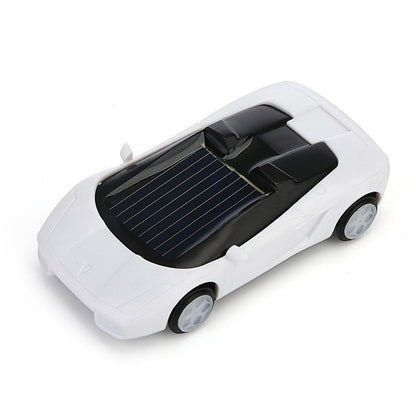 3PCS Solar Toys Car  Powered Mini Car Racer Toy For Kids(White) - RC Cars by buy2fix | Online Shopping UK | buy2fix