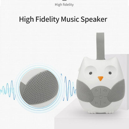 Baby Bedside Hanging Bell Sound Soothing Sleep Soft Owl Music Box Toy(White) - Music Toys by buy2fix | Online Shopping UK | buy2fix