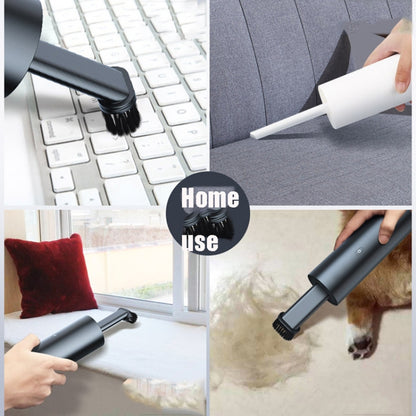 Creative Mini Handheld Portable Vacuum Cleaner USB Charging High Power Household Vacuum Cleaner(Pure White) - Handheld Cleaner & Mops by buy2fix | Online Shopping UK | buy2fix