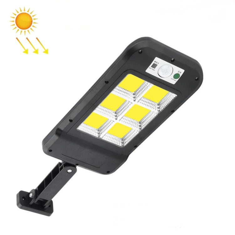 Solar Wall Light Outdoor Waterproof Human Body Induction Garden Lighting Household Street Light 6 x 25COB - Solar Lights by buy2fix | Online Shopping UK | buy2fix