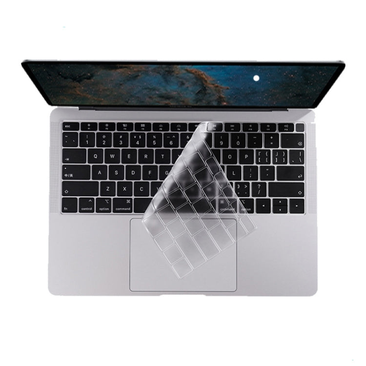 JRC 0.13mm Transparent TPU Laptop Keyboard Protective Film For MacBook Pro 15.4 inch A1707 & A1990 (with Touch Bar) - Keyboard Protector by JRC | Online Shopping UK | buy2fix