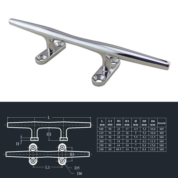 Light Round Cable Bolt 316 Stainless Steel Clevis Cable Bolt, Specification: 150mm 6inch - Marine Accessories & Parts by buy2fix | Online Shopping UK | buy2fix