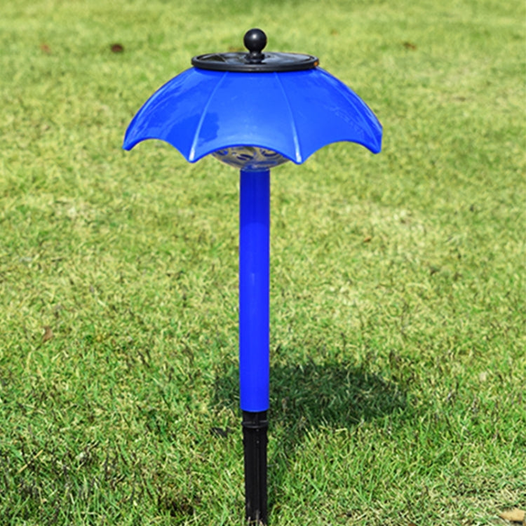 Solar Lawn Umbrella Light Outdoor Rainproof Light Control Garden Decoration Landscape Light(Blue) - Solar Lights by buy2fix | Online Shopping UK | buy2fix