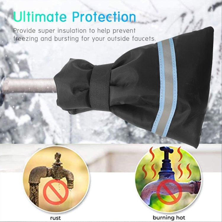 Outdoor Winter Faucet Protective Cover, Size: 17x21cm(Fluorescent Blue Reflector) - Faucets & Accessories by buy2fix | Online Shopping UK | buy2fix
