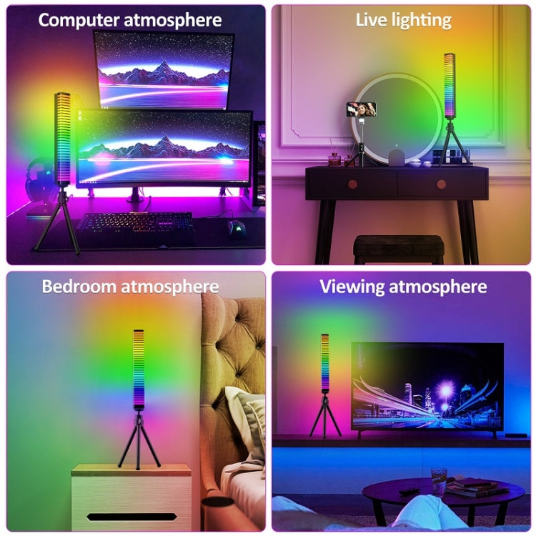 3D Pickup Atmosphere Light Desktop Music Rhythm Lamp, USB Plug - Novelty Lighting by buy2fix | Online Shopping UK | buy2fix