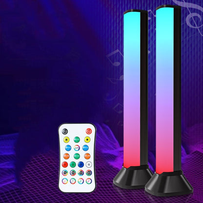Desktop Voice Control RGB Fantasy Color Pickup Lamp, Style: RF Remote Control - Novelty Lighting by buy2fix | Online Shopping UK | buy2fix