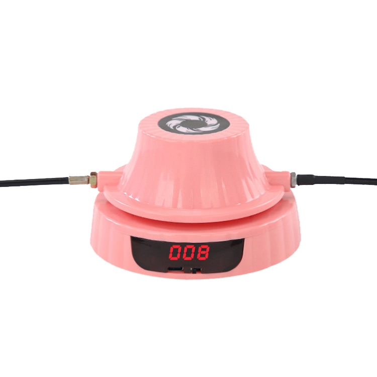 AWU-028 Smart Digital Display Electronic Counting Colorful Light Effect Remote Rope Skipper(Girly Pink) - Fitness Equipments by buy2fix | Online Shopping UK | buy2fix