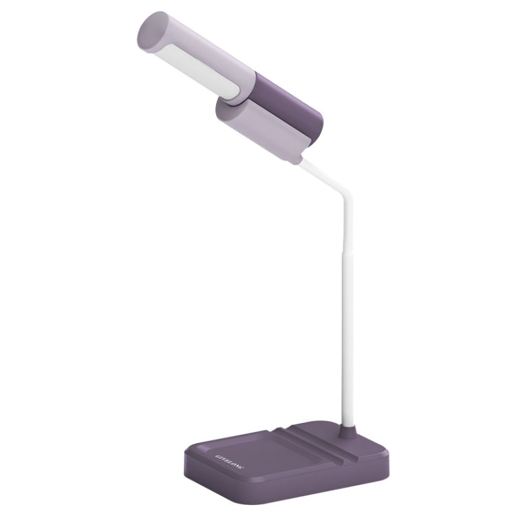 GIVELONG USB Charging Desktop Light Magnetic Base Removable Simple Eye Protection Portable Lamp(Purple) - Bedside Light by buy2fix | Online Shopping UK | buy2fix