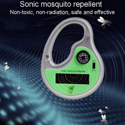Outdoor Ultrasonic Mosquito Repeller Portable Solar Charging Mosquitoes And Insects Driver - Repellents by buy2fix | Online Shopping UK | buy2fix