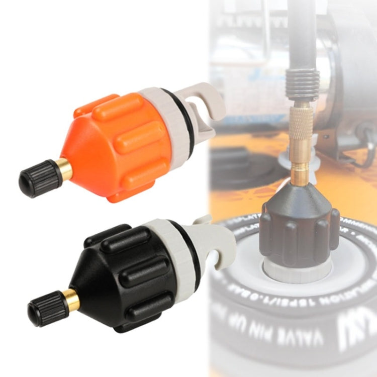 Surfing Paddle Board Adapter Inflatable Air Valve Conversion Air Nozzle(Orange) - Marine Accessories & Parts by buy2fix | Online Shopping UK | buy2fix