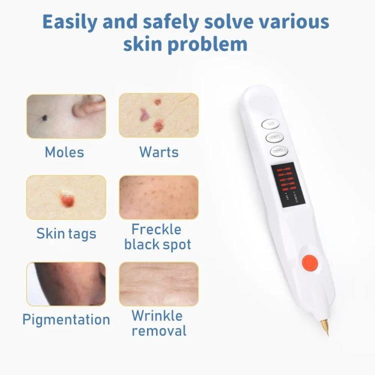 Spot Mole Pen Spot Removal Instrument Home Beauty Instrument, Spec: US  Plug -in Model(Golden) - Beauty Instrument by buy2fix | Online Shopping UK | buy2fix