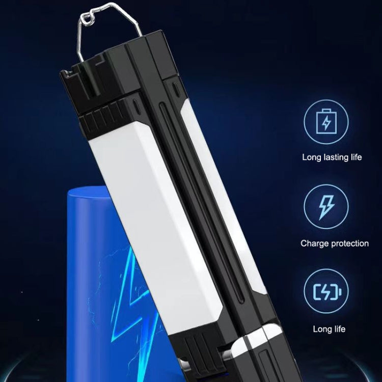 Outdoor Camping Light Folding Lighting Hangable Work Lights Multi-Function Emergency Lights 3000mAh - Camping Lighting by buy2fix | Online Shopping UK | buy2fix