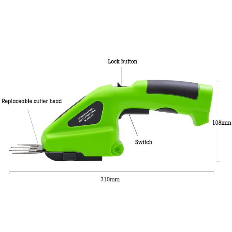 HILDA 3 In 1 Motorized Fence Trimmer Li-Ion Pruning Tools, Voltage: 3.6V - Burin &Cutting Knife by HILDA | Online Shopping UK | buy2fix