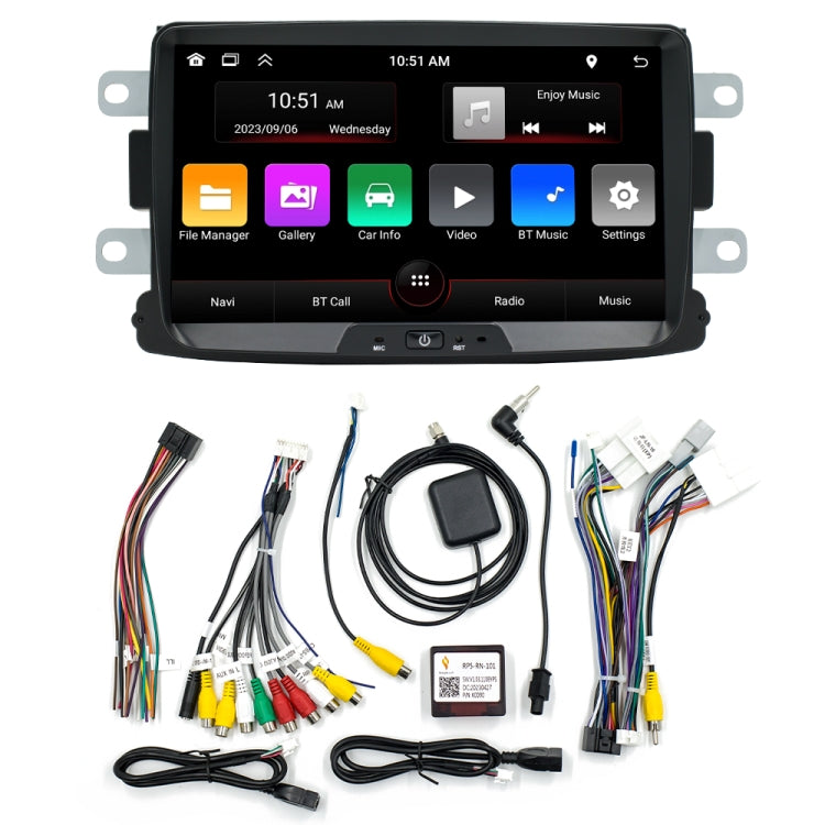 For Renault Dacia Car Android Navigation Bluetooth FM Radio, Memory: 2+32G - Car MP3 & MP4 & MP5 by buy2fix | Online Shopping UK | buy2fix