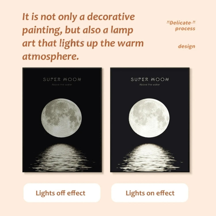 Wireless Rechargeable Bluetooth Speaker Light Painting Bedroom Decoration Night Light(Starry Sky Series C) - Desktop Speaker by buy2fix | Online Shopping UK | buy2fix