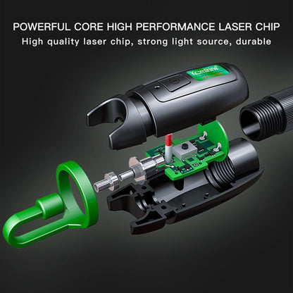 KomShine Metal Visible Laser Light Source Fiber Optic Red Light Pen, Model: KFL-11P-20MW - Fiber Optic Test Pen by KomShine | Online Shopping UK | buy2fix