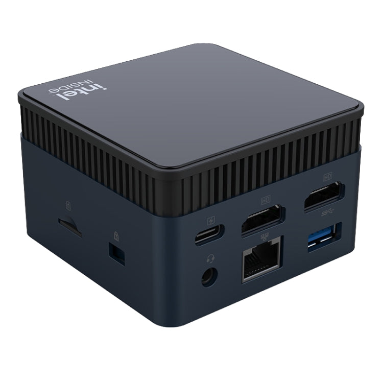 N100/DDR5 12th AlderLake-N100 Dual 4K60Hz Office And Home Mini PC, Spec: 12G+1TB /EU Plug - Windows Mini PCs by buy2fix | Online Shopping UK | buy2fix