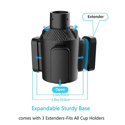 Multifunctional Modified Coaster Car Cup Drink Holder - Car Drink Holders by buy2fix | Online Shopping UK | buy2fix