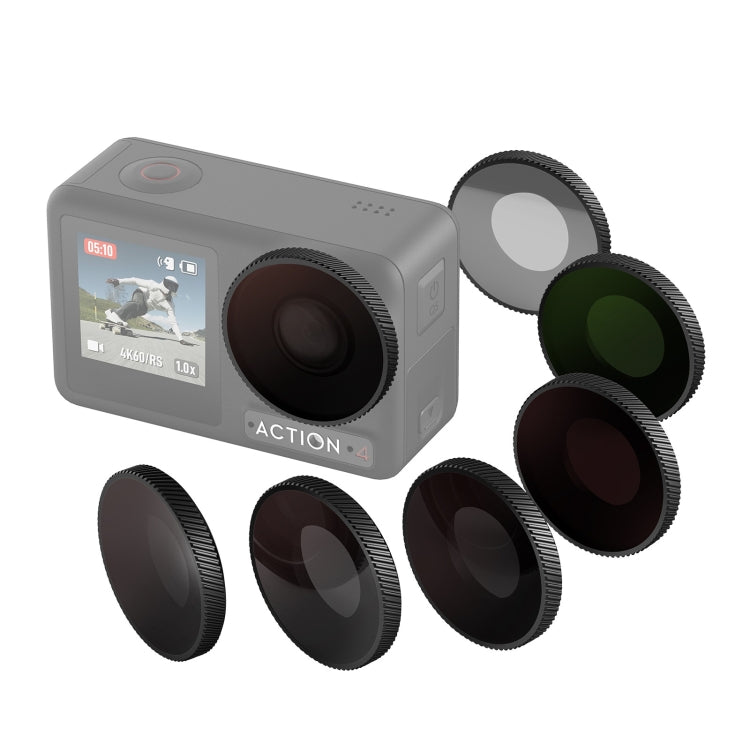 For DJI Osmo Action 4 AMagisn Waterproof Filter Sports Camera Accessories, Style: UV -  by aMagisn | Online Shopping UK | buy2fix