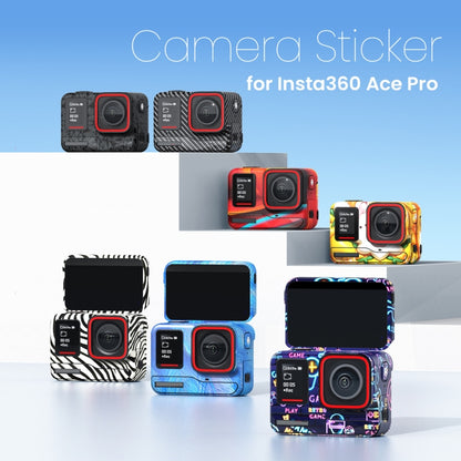 For Insta360 Ace Pro aMagisn Body Sticker Sports Camera Accessories(Carbon Fiber) - Protective Film & Stickers by aMagisn | Online Shopping UK | buy2fix
