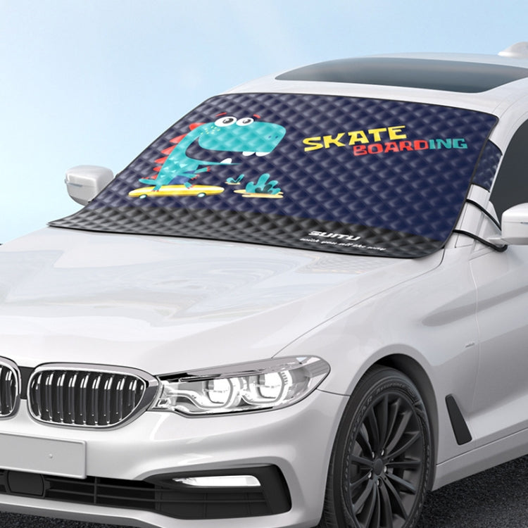 SUITU ST-3950 Automobile Thickening Sun Shield Car Snow Block Coat, Style: Im The Best - Window Foils & Solar Protection by SUITU | Online Shopping UK | buy2fix